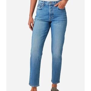 Lucky Brand Drew Mom High Rise Taper Distressed Hem Jean 8/29R